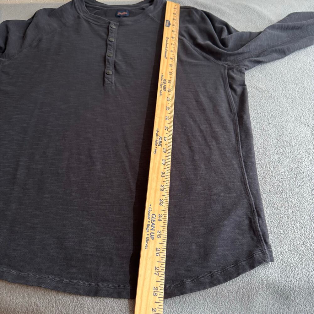 Good Man Brand Shirt Mens XL Black Long Sleeve 100% Cotton Button Neckline - Picture 10 of 14